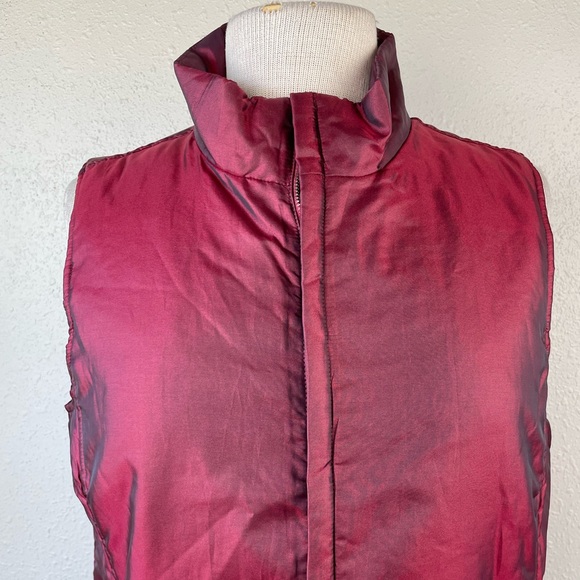 Studio 32 Red Vest Size M EUC - Picture 2 of 5